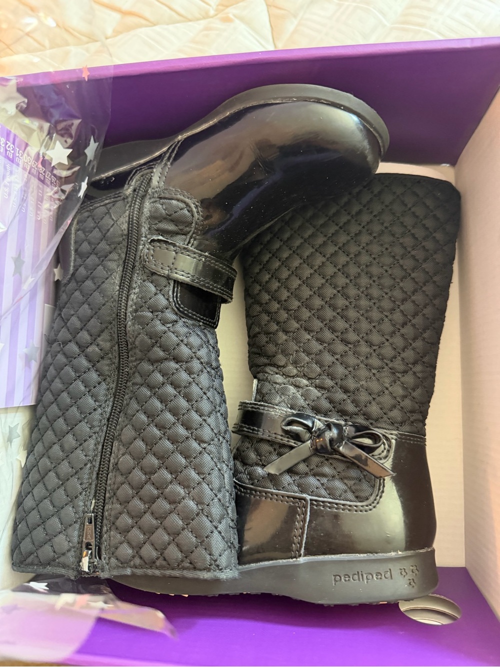 Pediped Naomi Boot - Black size 11 NIB